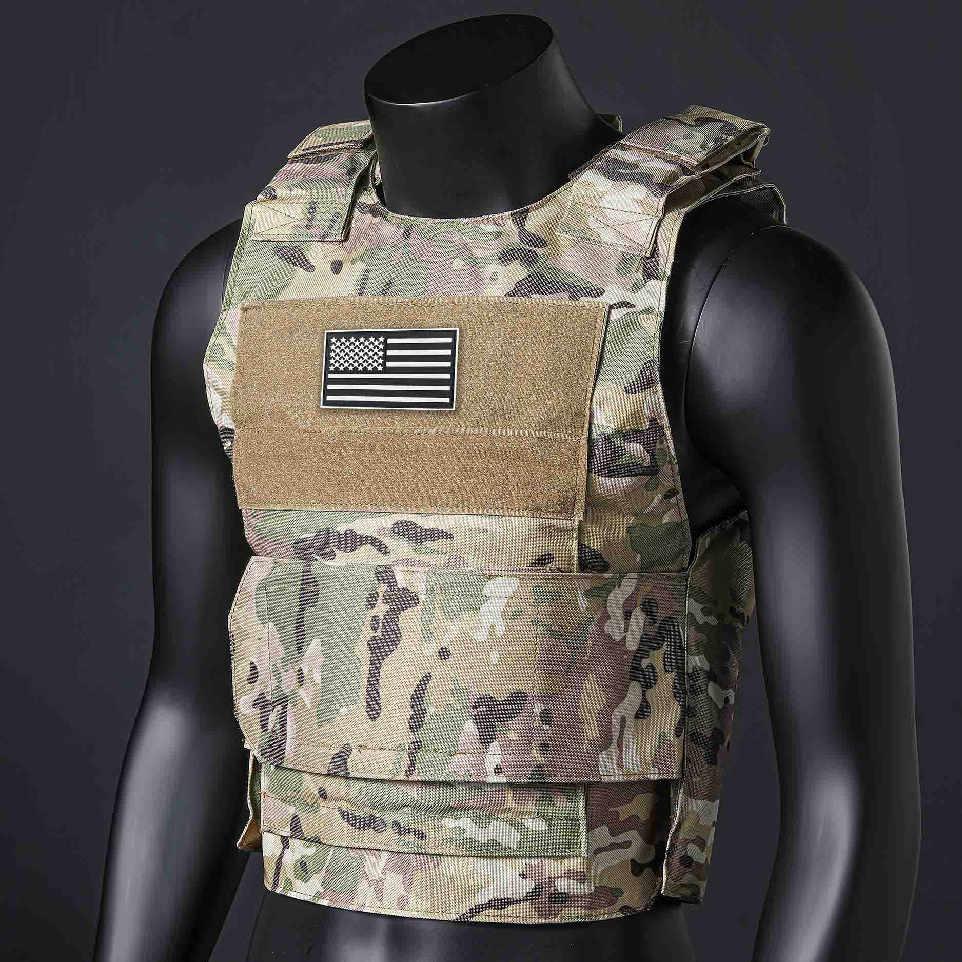 Outdoor Adventure Outfit - (ของขวัญ American Flag) Quick Detachment Training
