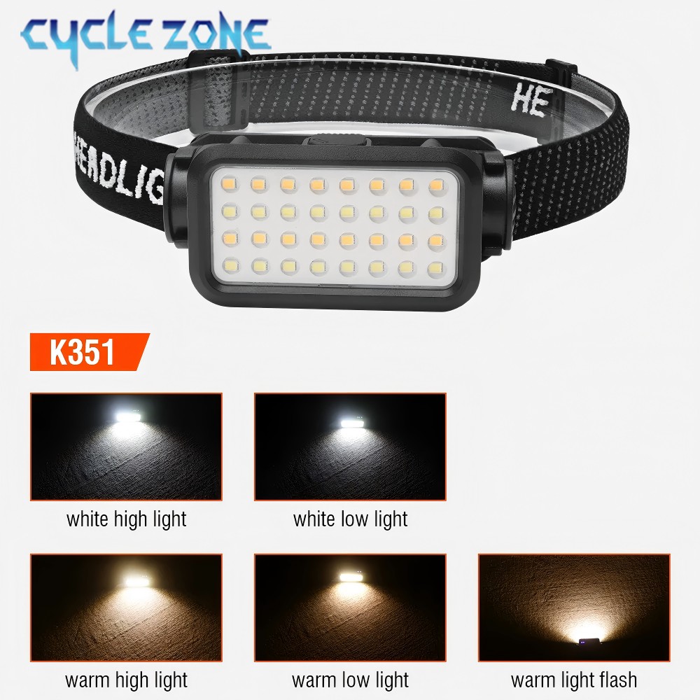 ไฟหน้าที่มีประสิทธิภาพ Type-C  - Outdoor Adventure Zone บทวิจารณ์และราคา