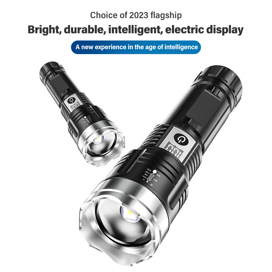 ไฟฉาย LED กำลังสูง 200000LM แบ - Outdoor Adventure Trips บทวิจารณ์และราคา