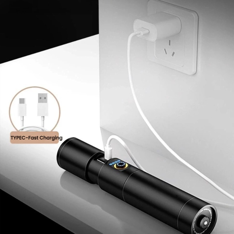 ไฟฉาย LED แสงสว่างแรง ชาร์จแบบ - Outdoor Adventure Trips บทวิจารณ์และราคา
