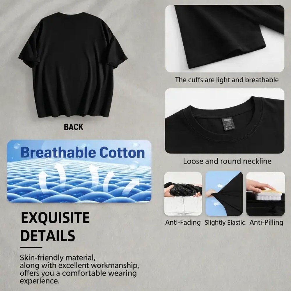 เสื้อยืดสีดำพิมพ์ลายตัวอักษรแน - Outdoor Adventure Outfit บทวิจารณ์และราคา