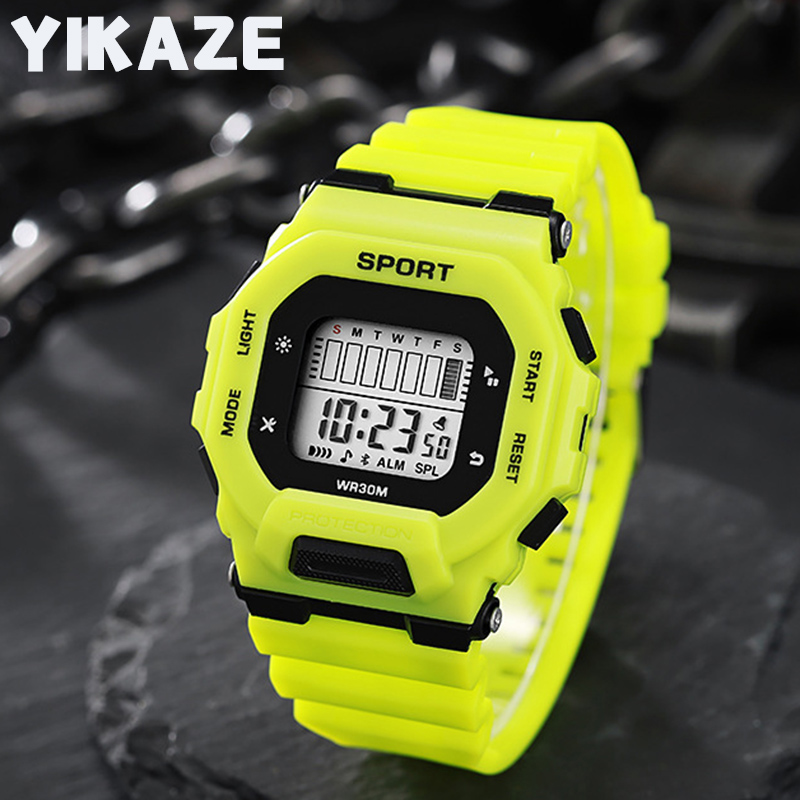 YIKAZE ผู้ชายกีฬานาฬิกากันน้ํา - Outdoor Adventure Sports บทวิจารณ์และราคา