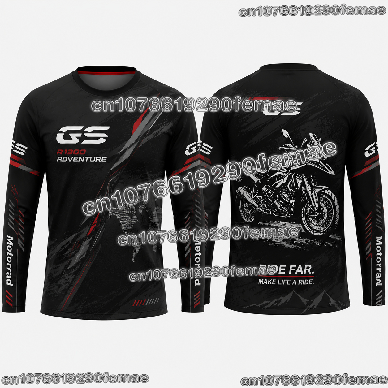 เสื้อยืดทัวร์ริ่งมอเตอร์ไซค์ระ - Outdoor Adventure Outfit บทวิจารณ์และราคา