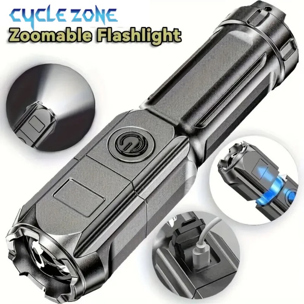 ไฟฉาย LED แบบพกพา ชาร์จผ่าน US - Outdoor Adventure Zone บทวิจารณ์และราคา