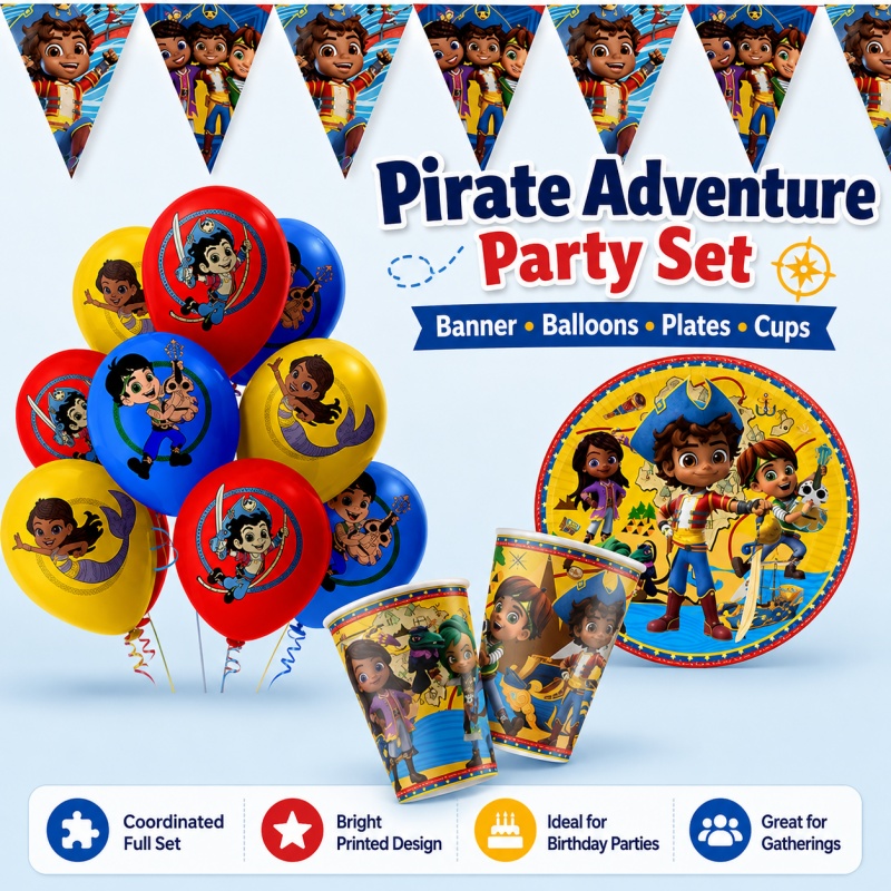 ซานติอาโก ออฟ เดอะ ซีส์ ชุดตกแ - Outdoor Adventure Birthday Party บทวิจารณ์และราคา