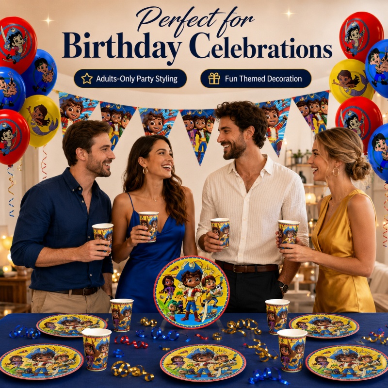 ซานติอาโก ออฟ เดอะ ซีส์ ชุดตกแ - Outdoor Adventure Birthday Party บทวิจารณ์และราคา