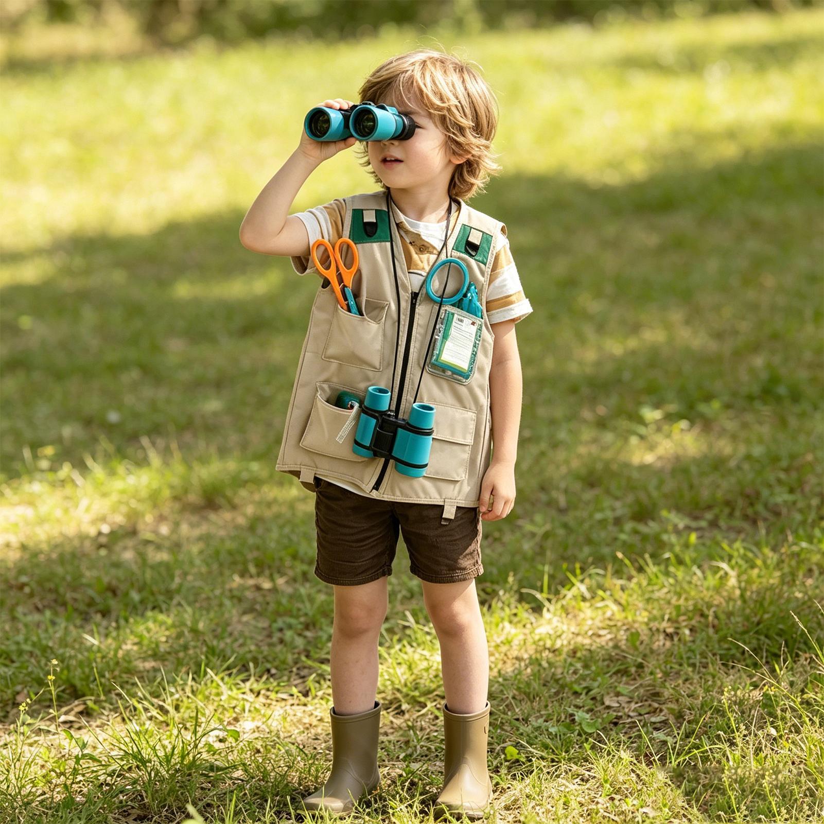 ชุดเสื้อกั๊กนักสำรวจสำหรับเด็ก - Outdoor Adventure Outfit บทวิจารณ์และราคา