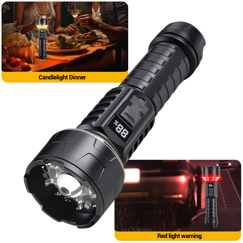 ไฟฉาย LED แบบ COB แบบชาร์จไฟได - Outdoor Adventure Trips บทวิจารณ์และราคา