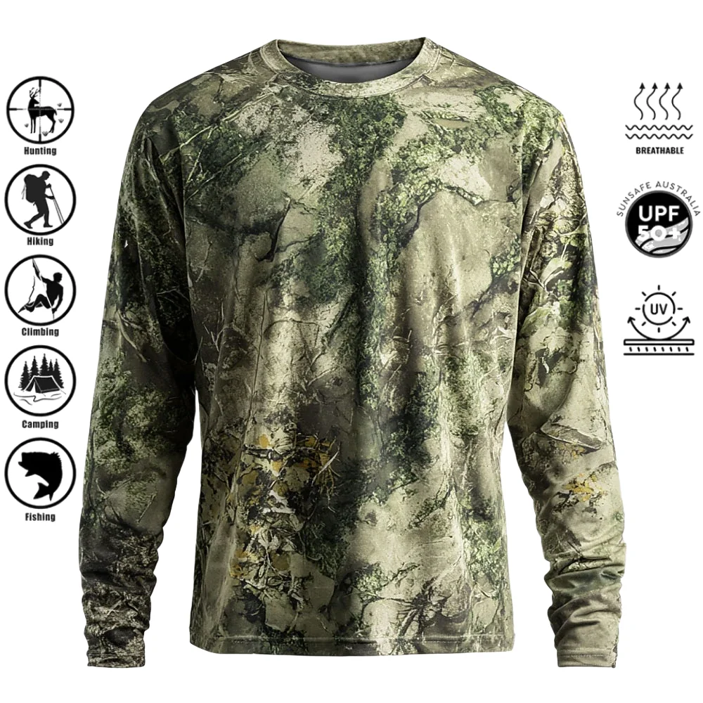 เสื้อยืดแขนยาวผู้ชาย โพลีเอสเต - Outdoor Adventure Trips บทวิจารณ์และราคา
