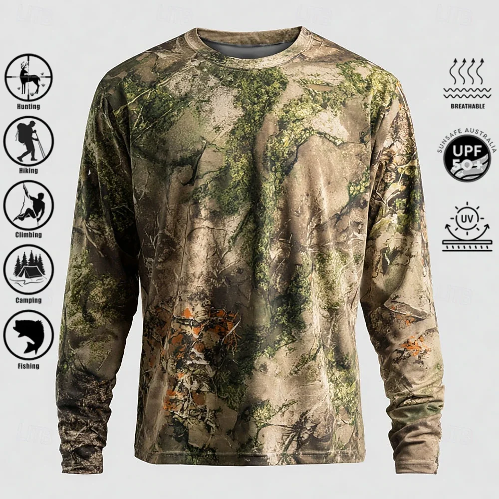เสื้อยืดแขนยาวผู้ชาย โพลีเอสเต - Outdoor Adventure Trips บทวิจารณ์และราคา