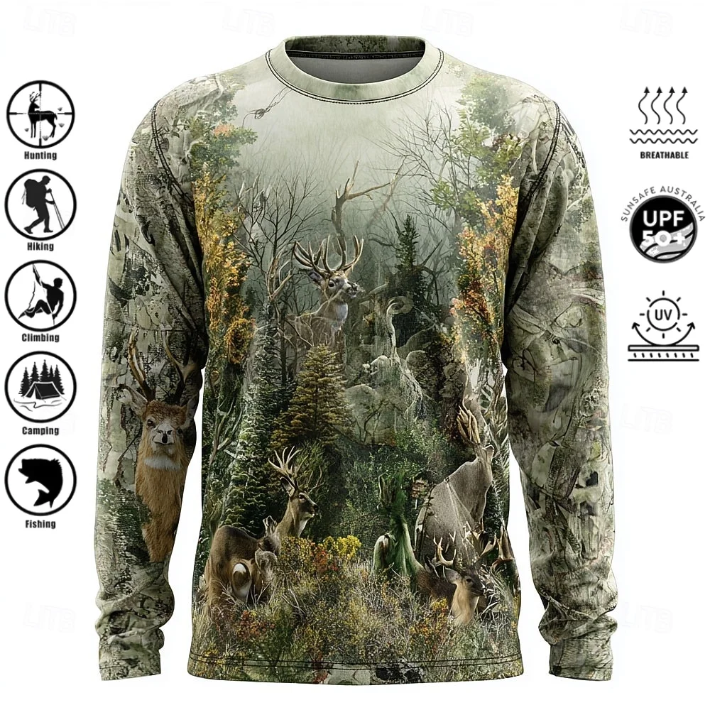 เสื้อยืดแขนยาวผู้ชาย โพลีเอสเต - Outdoor Adventure Trips บทวิจารณ์และราคา