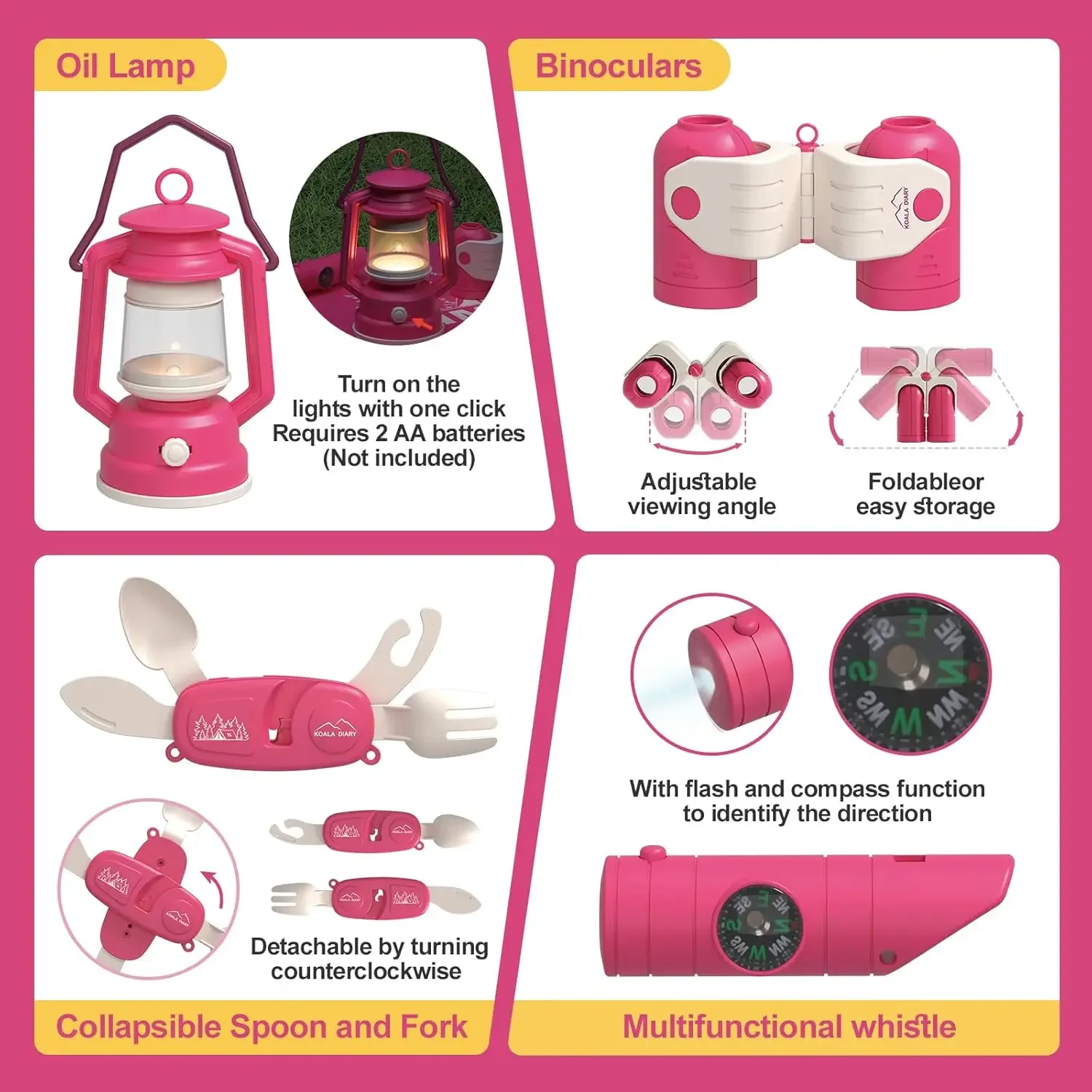 ‌ ชุดของเล่นสำรวจธรรมชาติกลางแ - Outdoor Adventure Kit For Kids บทวิจารณ์และราคา