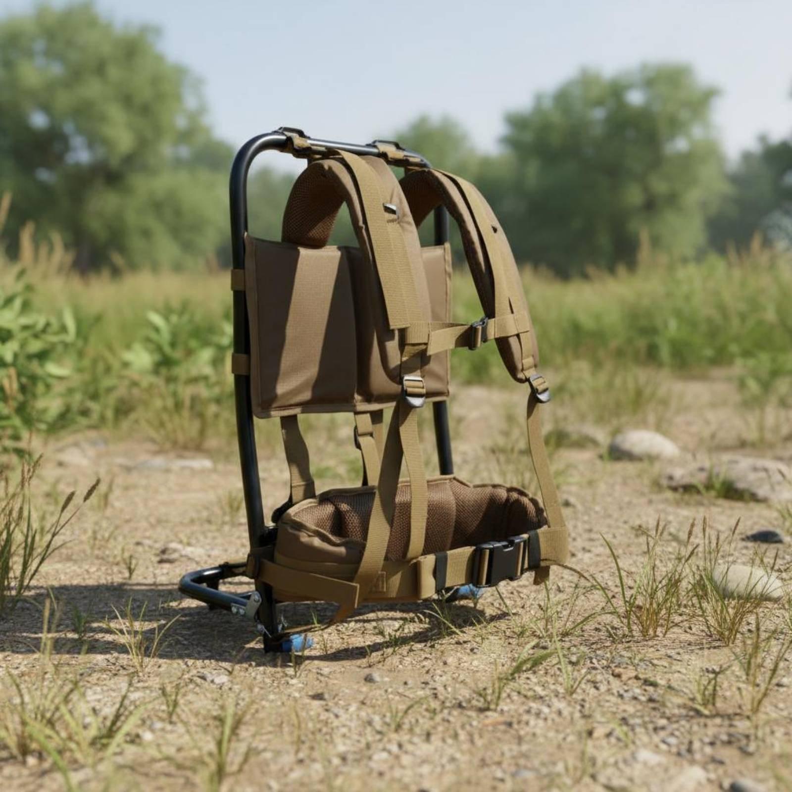 โครงกระเป๋าเป้เดินป่าแบบพับได้ - Outdoor Adventure Backpack บทวิจารณ์และราคา