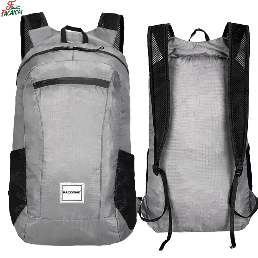 กระเป๋าเป้พับได้แบบพกพา พร้อมส - Outdoor Adventure Backpack บทวิจารณ์และราคา
