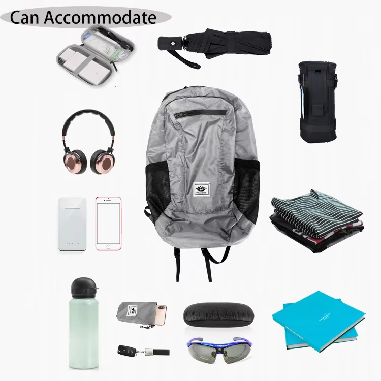 กระเป๋าเป้พับได้แบบพกพา พร้อมส - Outdoor Adventure Backpack บทวิจารณ์และราคา