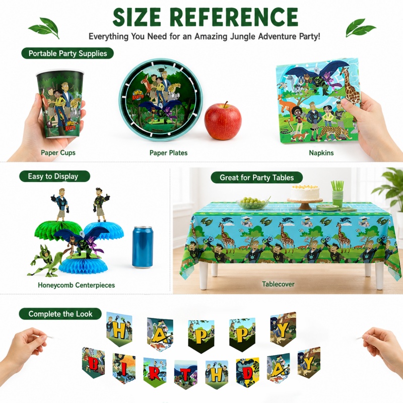 ปิกนิกวันเกิดไวลด์ครัตต์ส ชุดต - Outdoor Adventure Birthday Party บทวิจารณ์และราคา